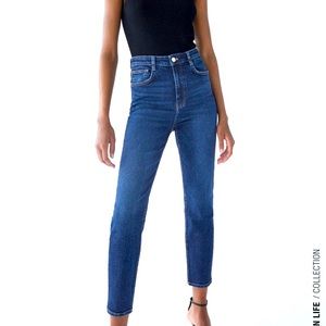ZARA Vintage High Rise Skinny Jeans 8 NWT